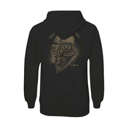 Black Sabbath Tour 1978 (Back Print) Zippered Hooded Sweatshirt Back