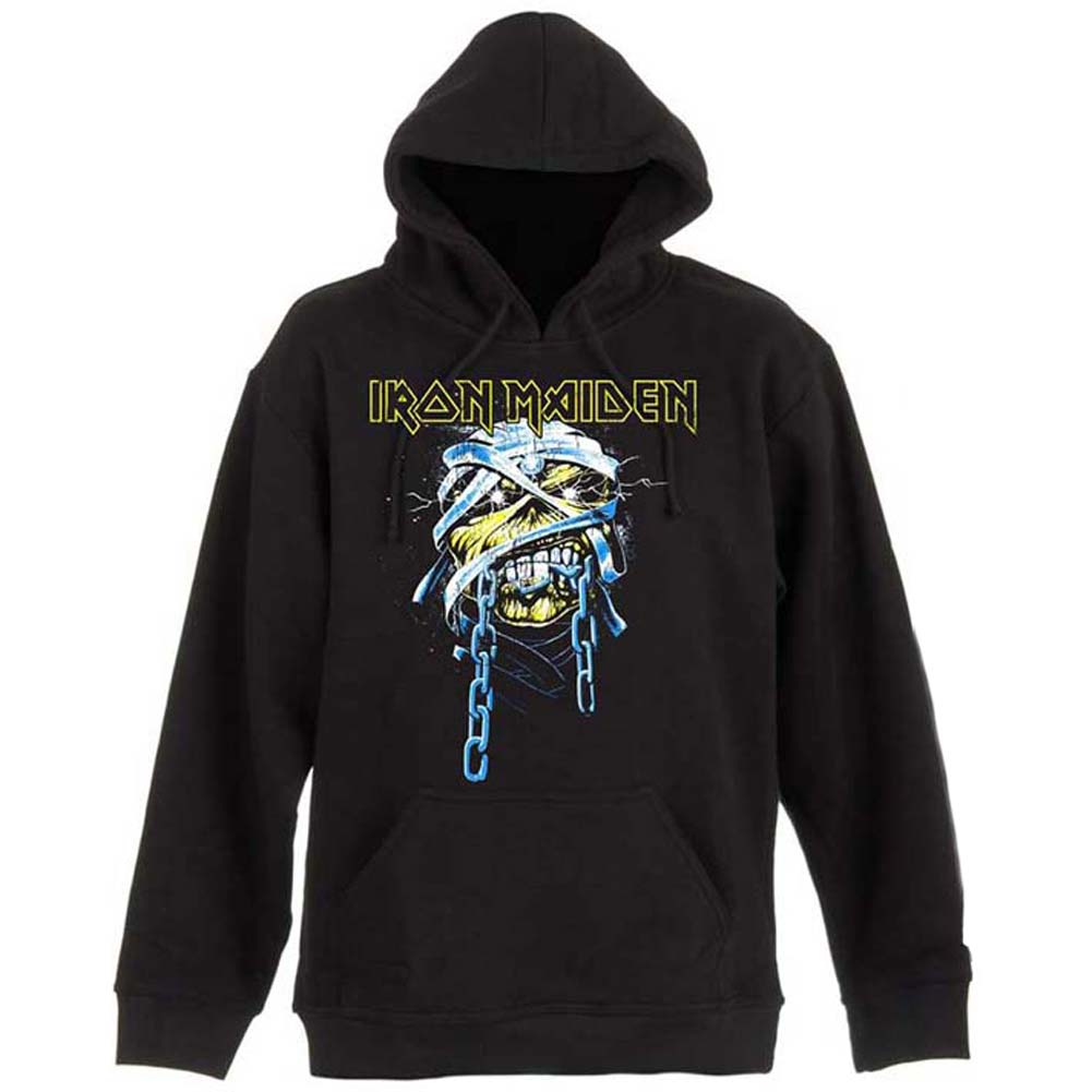 Iron Maiden Powerslave Hooded Sweatshirt Front