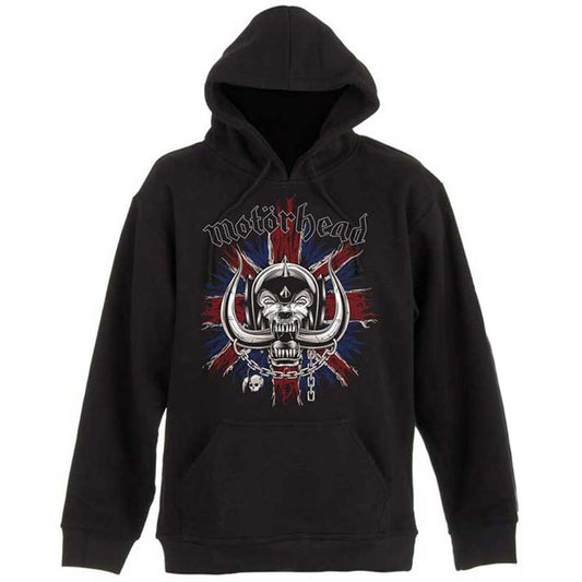 Motorhead British Warpig Hooded Sweatshirt Front