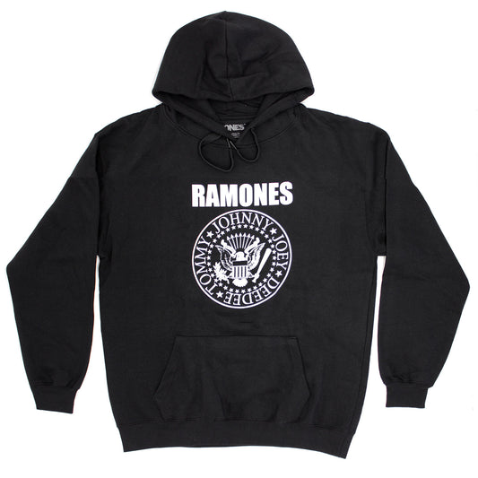 Ramones Presidential Seal Hooded Sweatshirt Front