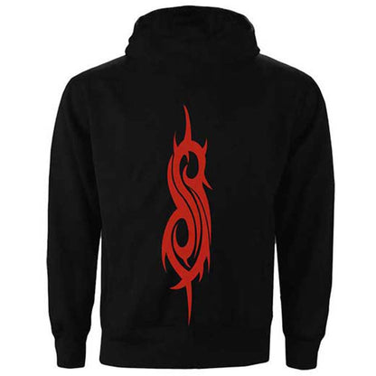 Slipknot Splatter (Back Print) Hooded Sweatshirt Back