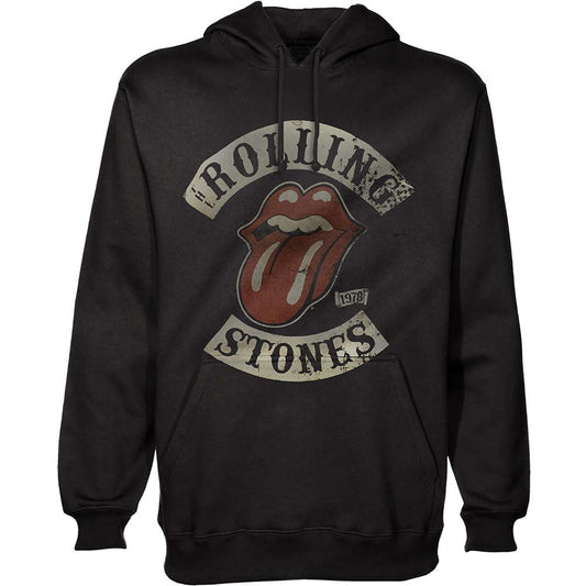 Rolling Stones 1978 Tour Hooded Sweatshirt Front