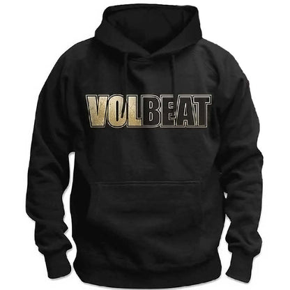 Volbeat Bleeding Crown Skull (Back Print) Hooded Sweatshirt Front