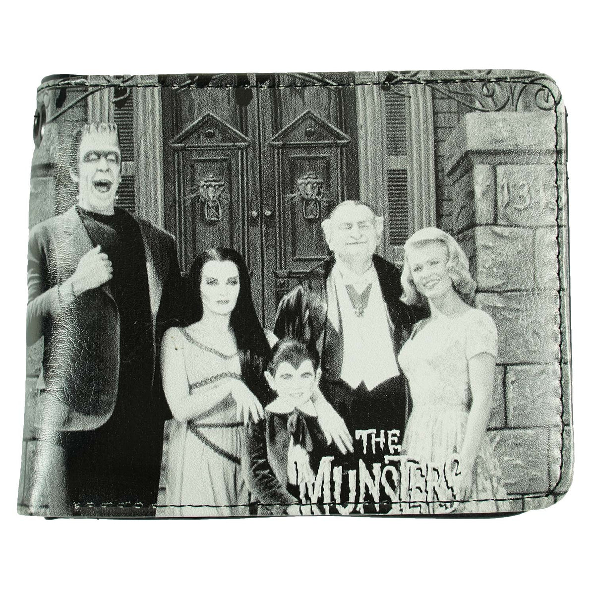 Munsters Family Portrait by Rock Rebel Wallet Front