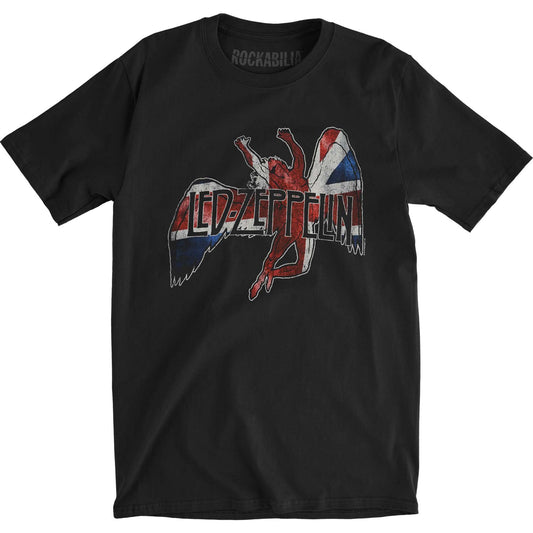 Led Zeppelin Icarus Flag Slim Fit T-shirt Front
