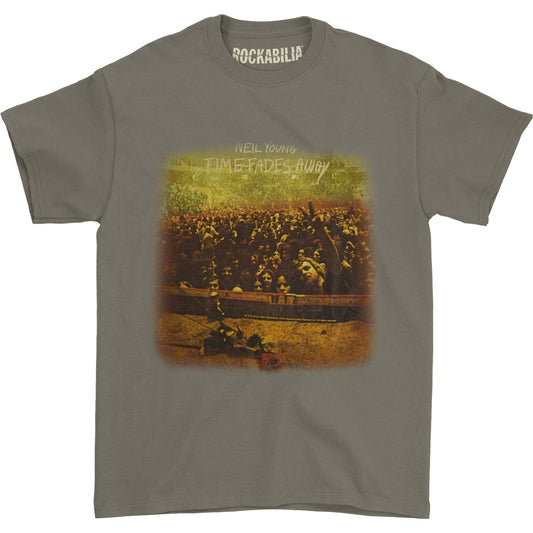 Neil Young Time Fades Away Organic Slim Fit T-shirt Front