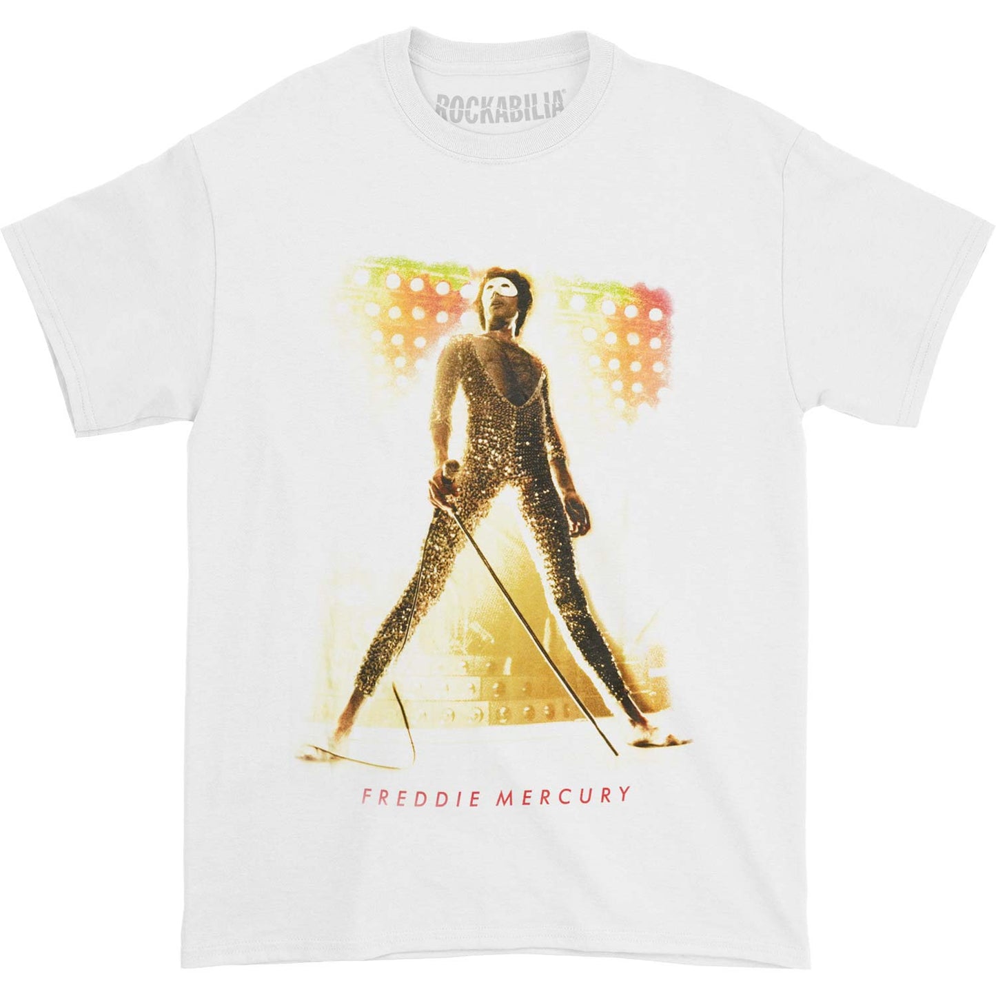 Freddie Mercury Freddie Mask T-shirt Front