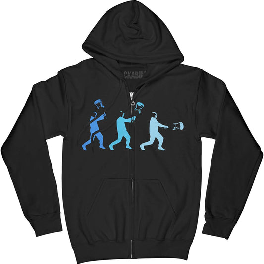 Blue Man Group Zippered Hooded Sweatshirt Front