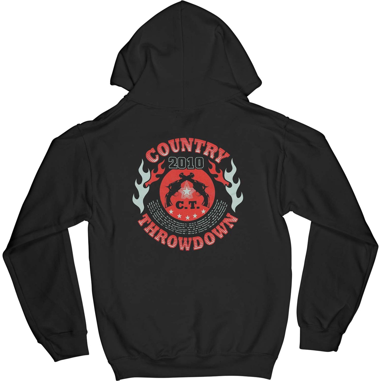 Country Throwdown Hooded Sweatshirt Back
