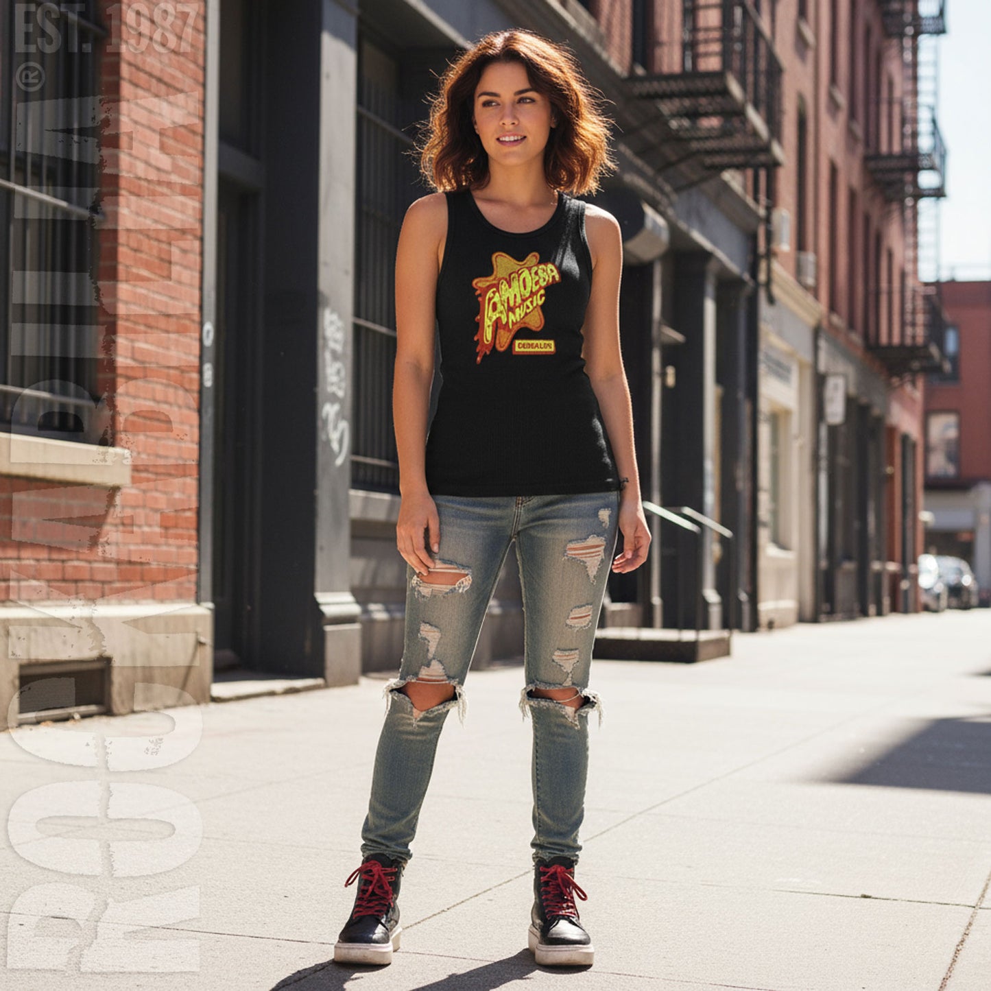 Amoeba Music Berkeley Womens Tank