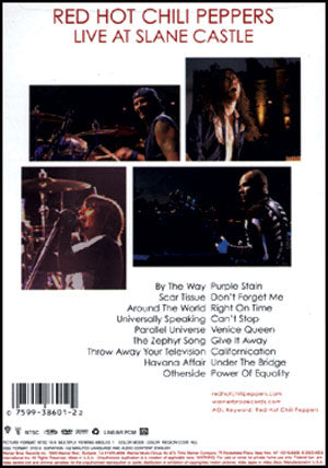 Red Hot Chili Peppers DVD