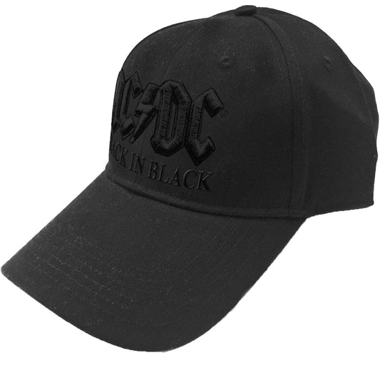 AC/DC Back in Black Baseball Cap Front