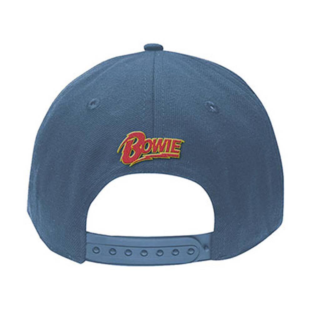 David Bowie Flash Logo Baseball Cap Back