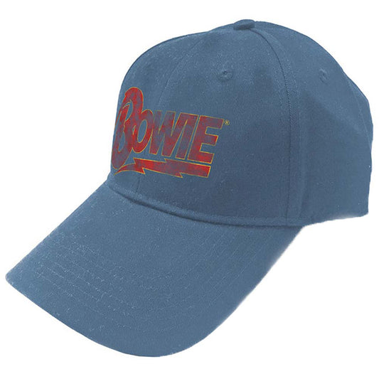 David Bowie Flash Logo Baseball Cap Front