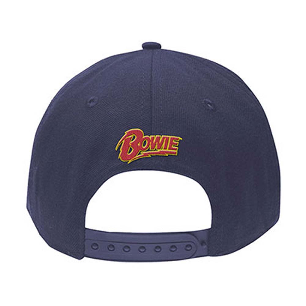 David Bowie Flash Logo Baseball Cap Back
