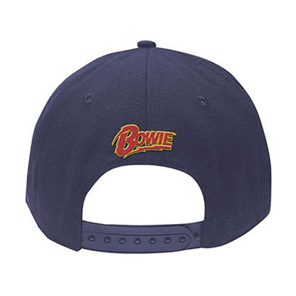 David Bowie Flash Logo Baseball Cap Back