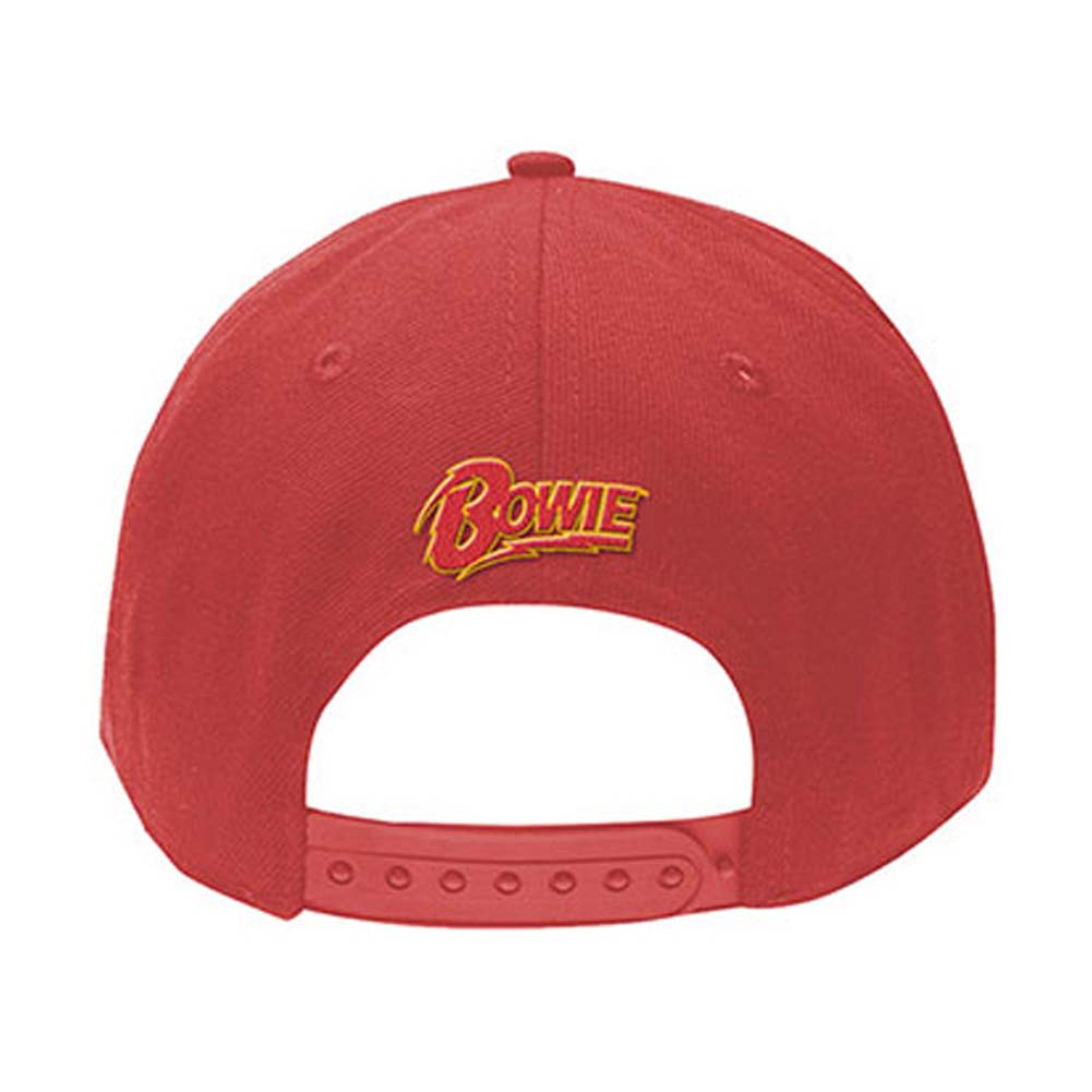 David Bowie Flash Logo Baseball Cap Back