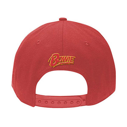 David Bowie Flash Logo Baseball Cap Back