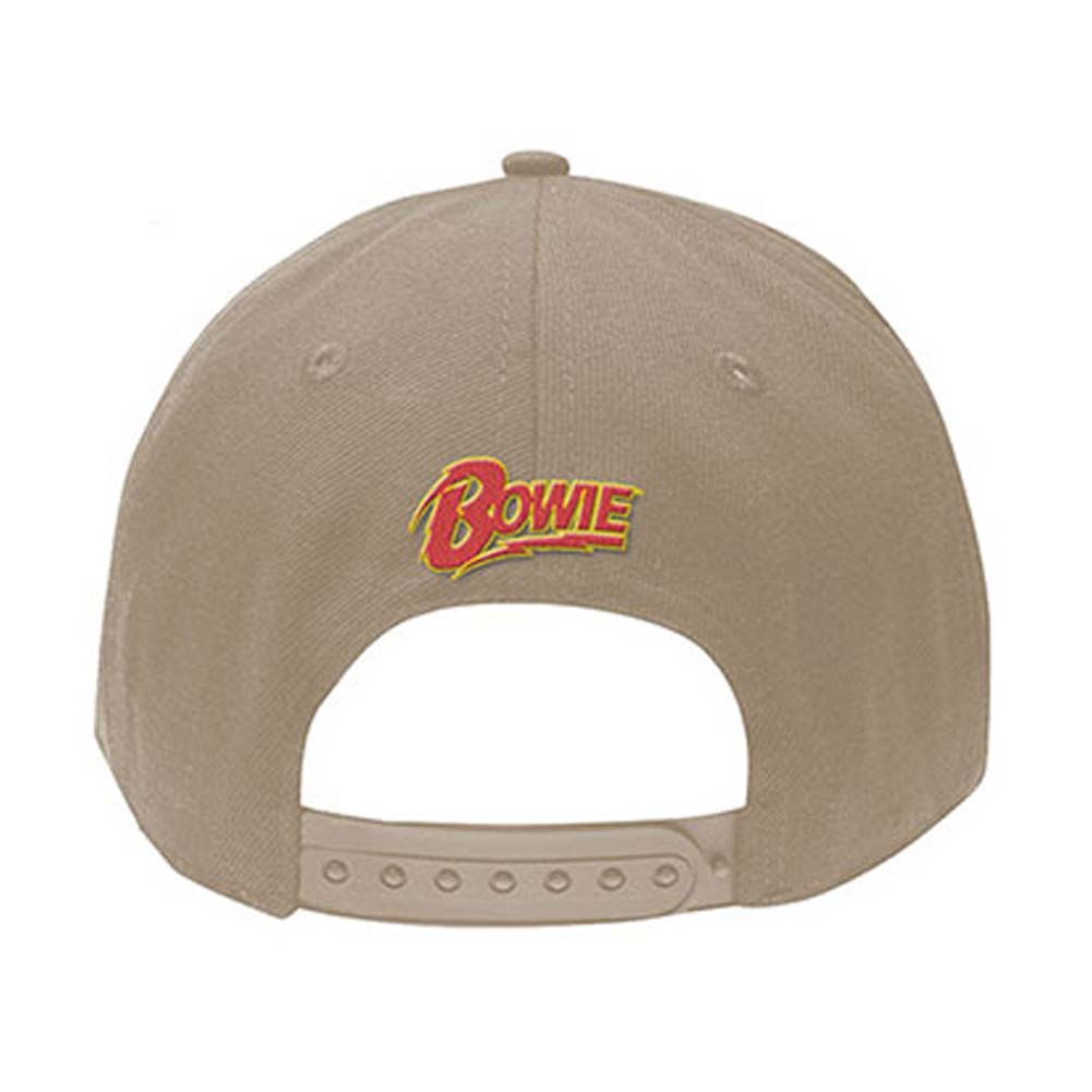 David Bowie Flash Logo Baseball Cap Back
