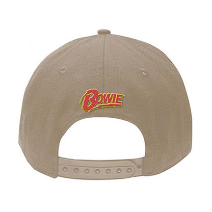 David Bowie Flash Logo Baseball Cap Back