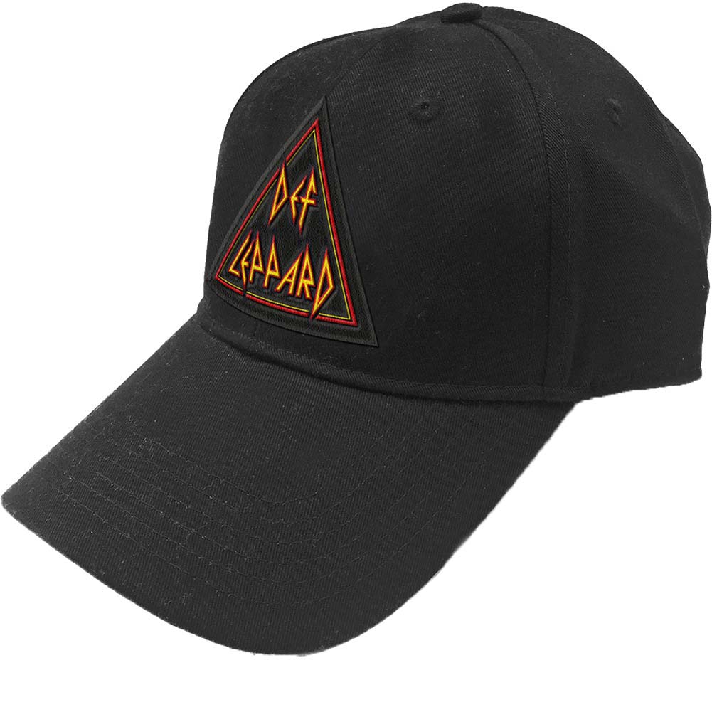 Def Leppard Tri Logo Baseball Cap Front