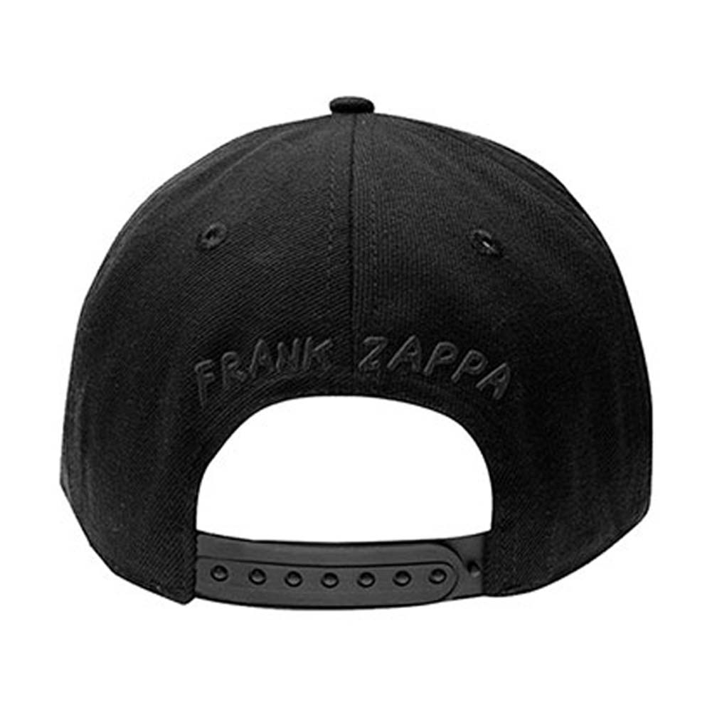 Frank Zappa Black Moustache Baseball Cap Back