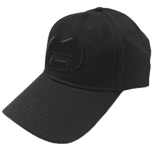 Frank Zappa Black Moustache Baseball Cap Front