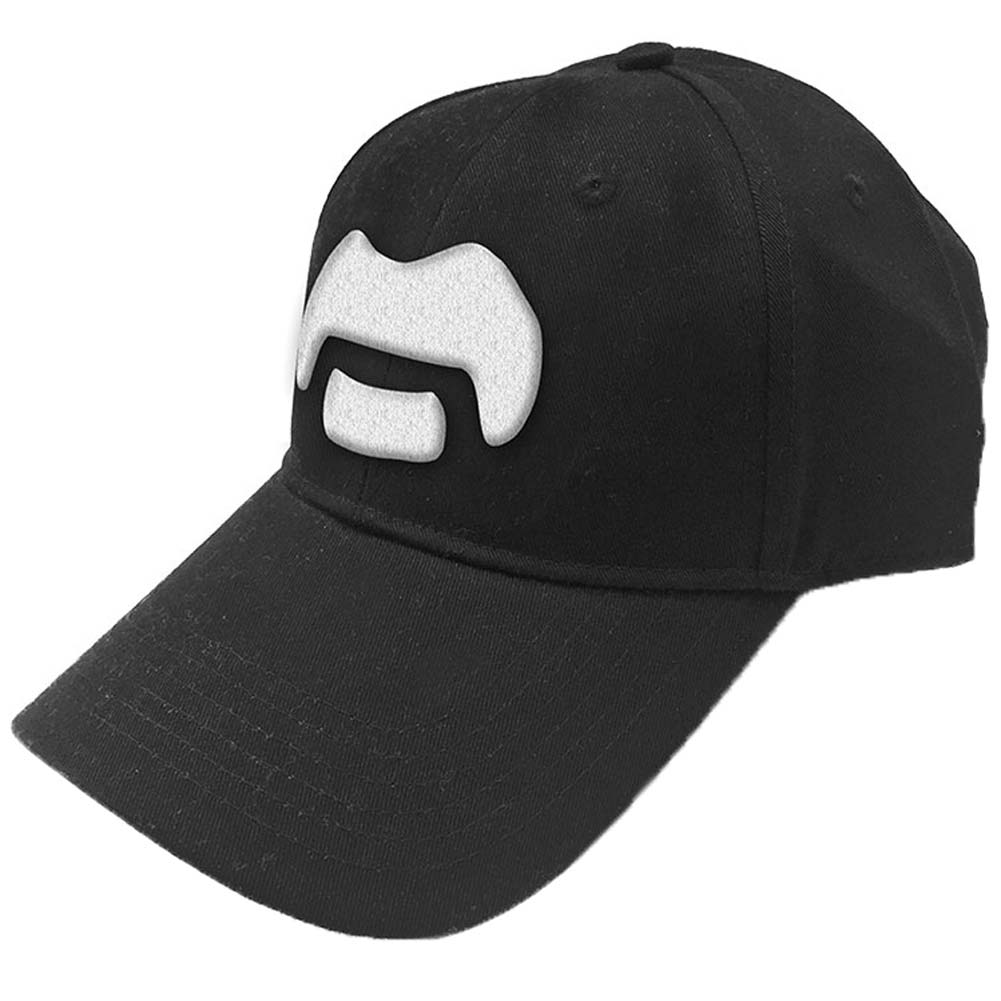 Frank Zappa White Moustache Baseball Cap Front