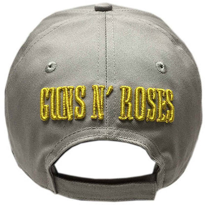 Guns N Roses Circle Logo (Grey) Baseball Cap Back