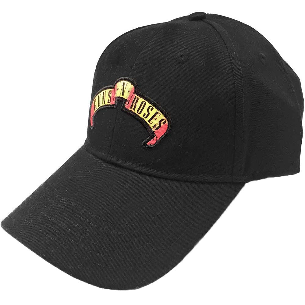 Guns N Roses Scroll Logo Baseball Cap Front