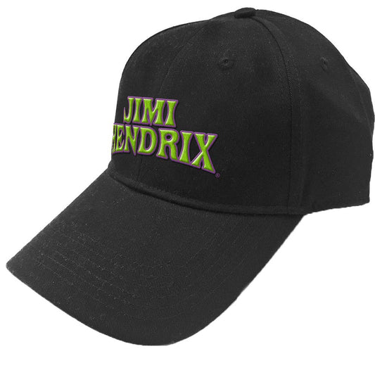 Jimi Hendrix Arched Logo Baseball Cap Front