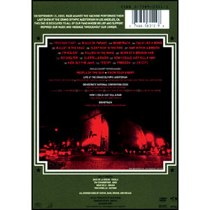 Rage Against The Machine DVD