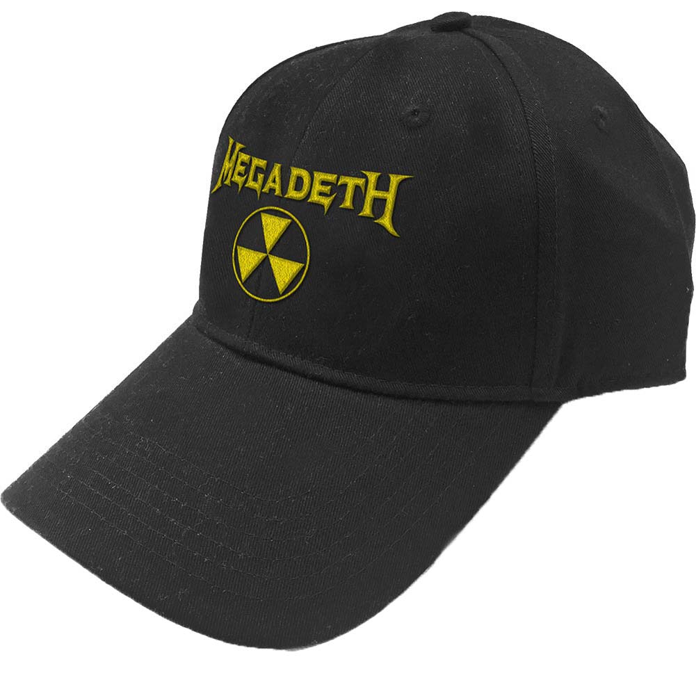 Megadeth Hazard Logo Baseball Cap Front