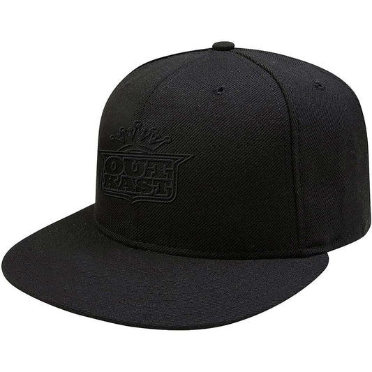Black Imperial Crown Snapback Baseball Cap