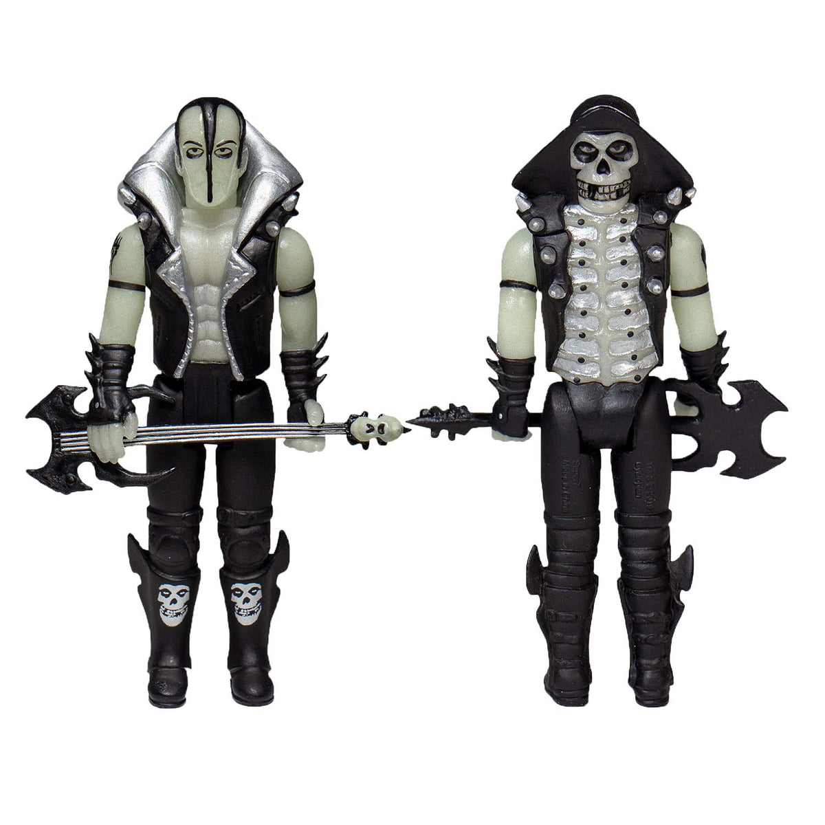 Misfits Super7 Jerry Only (Glows In The Dark) 3.75" ReAction Figure Action Figure Back