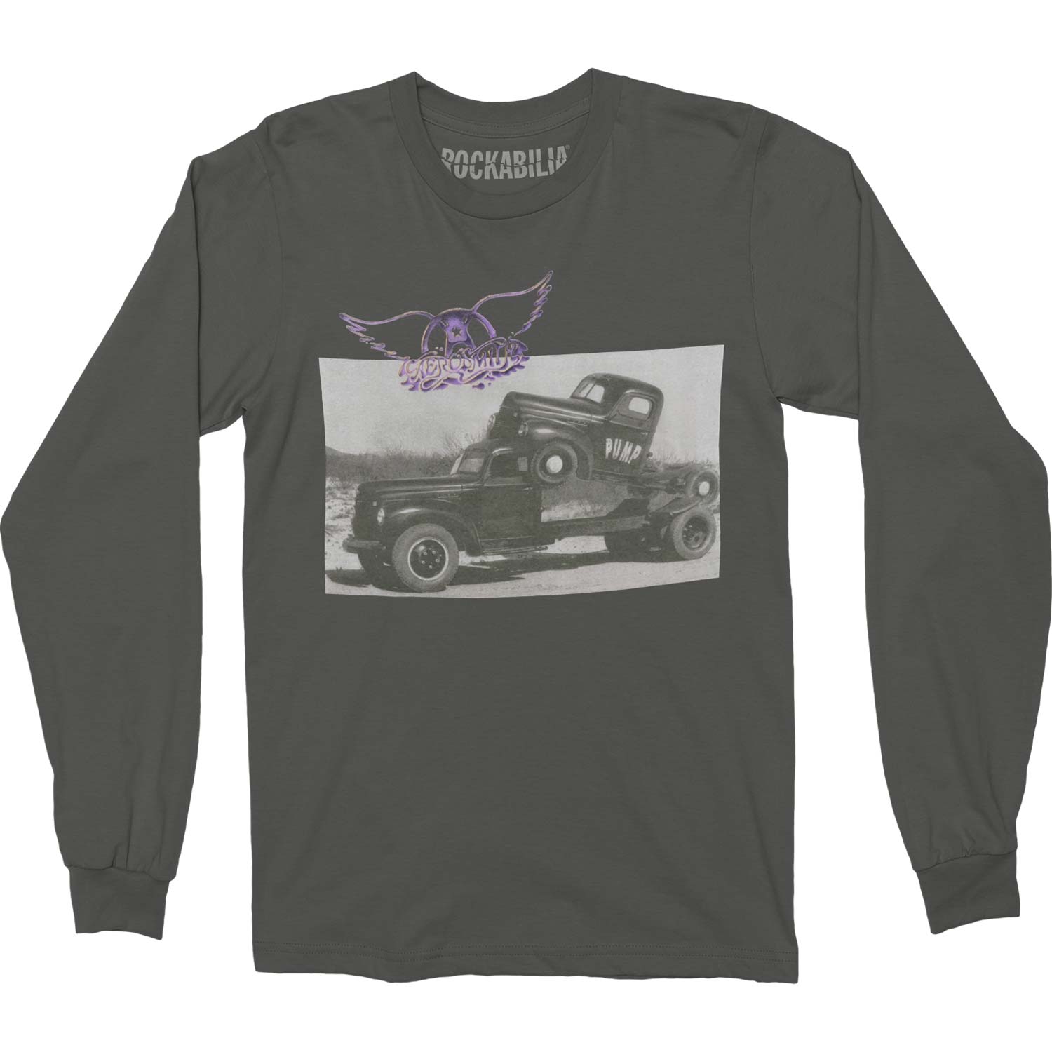 Aerosmith Truck Photo Long Sleeve Front