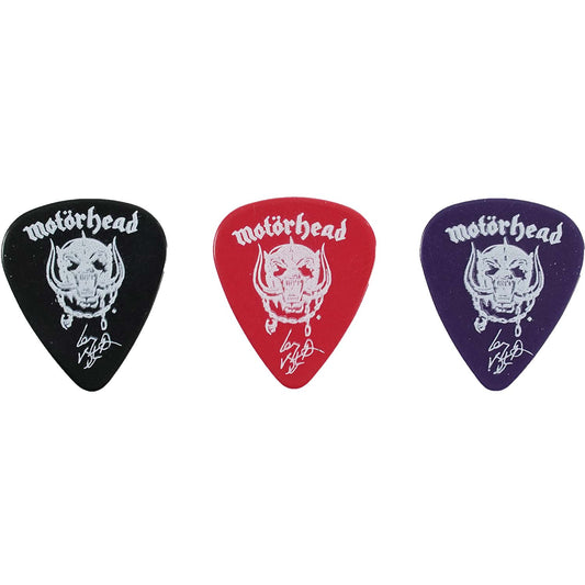 Motorhead Collectible Warpig Guitar Picks Set Of 3 Guitar Pick Front