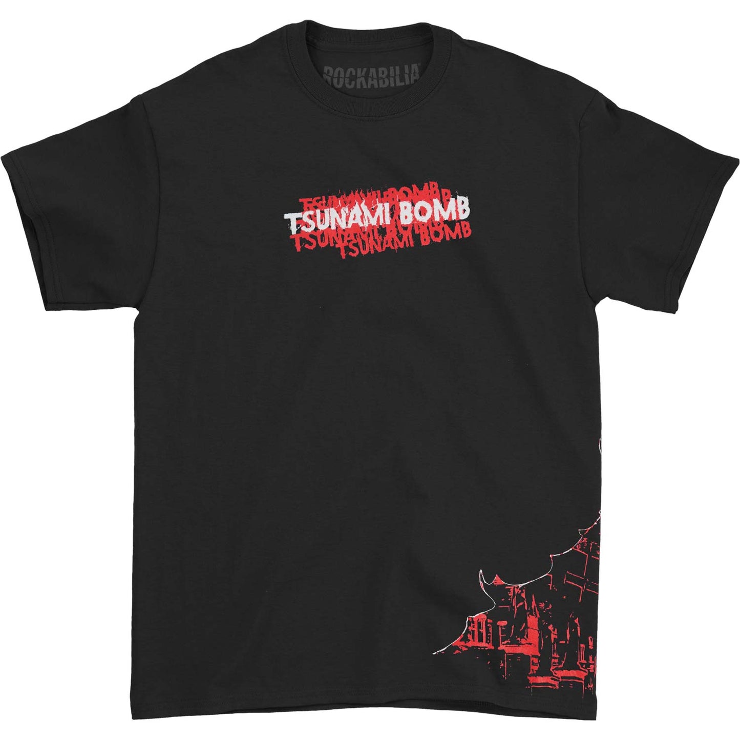 Tsunami Bomb Scissor T-shirt Front