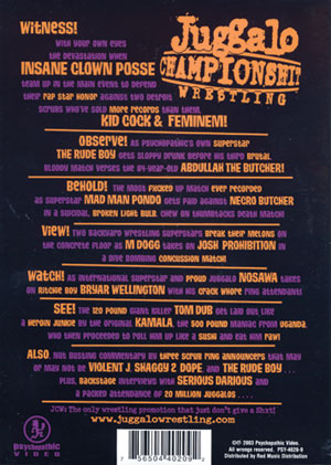 Insane Clown Posse DVD