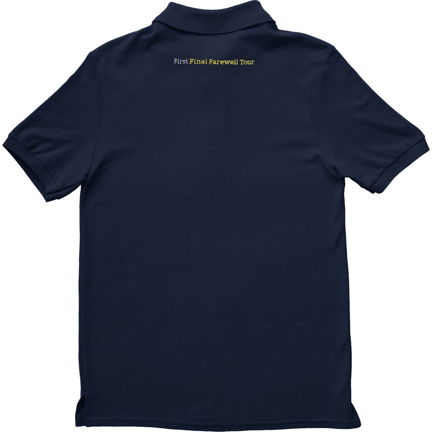 Phil Collins 2004 Tour Polo Shirt Polo Shirt Back