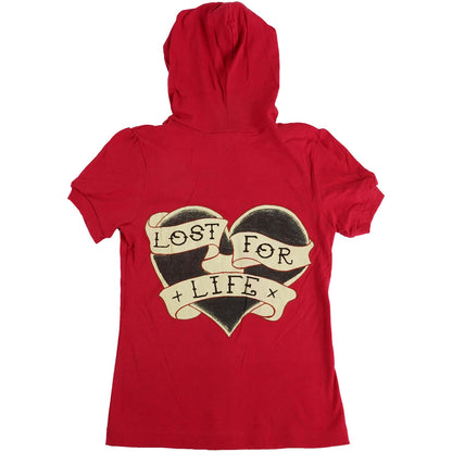 Poison Jr's Short Sleeve Hoodie Junior Top