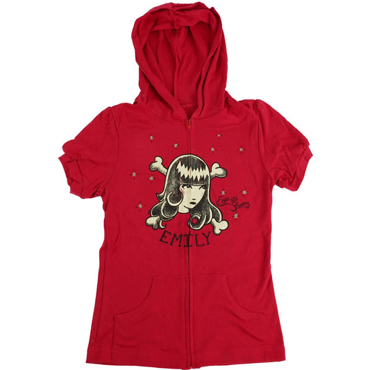 Poison Jr's Short Sleeve Hoodie Junior Top