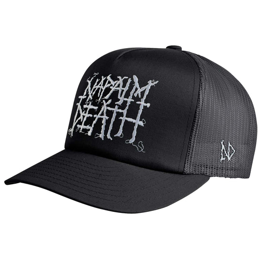 Napalm Death Logo Trucker Cap Front