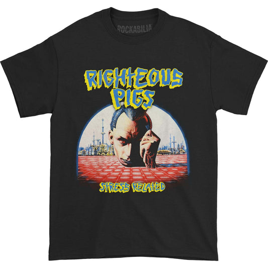 Righteous Pigs Stress Related T-shirt Front