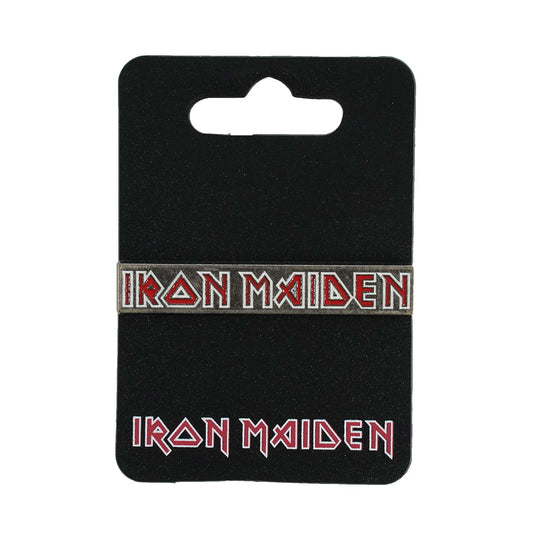 Iron Maiden 2 Color Pin Pewter Pin Badge
