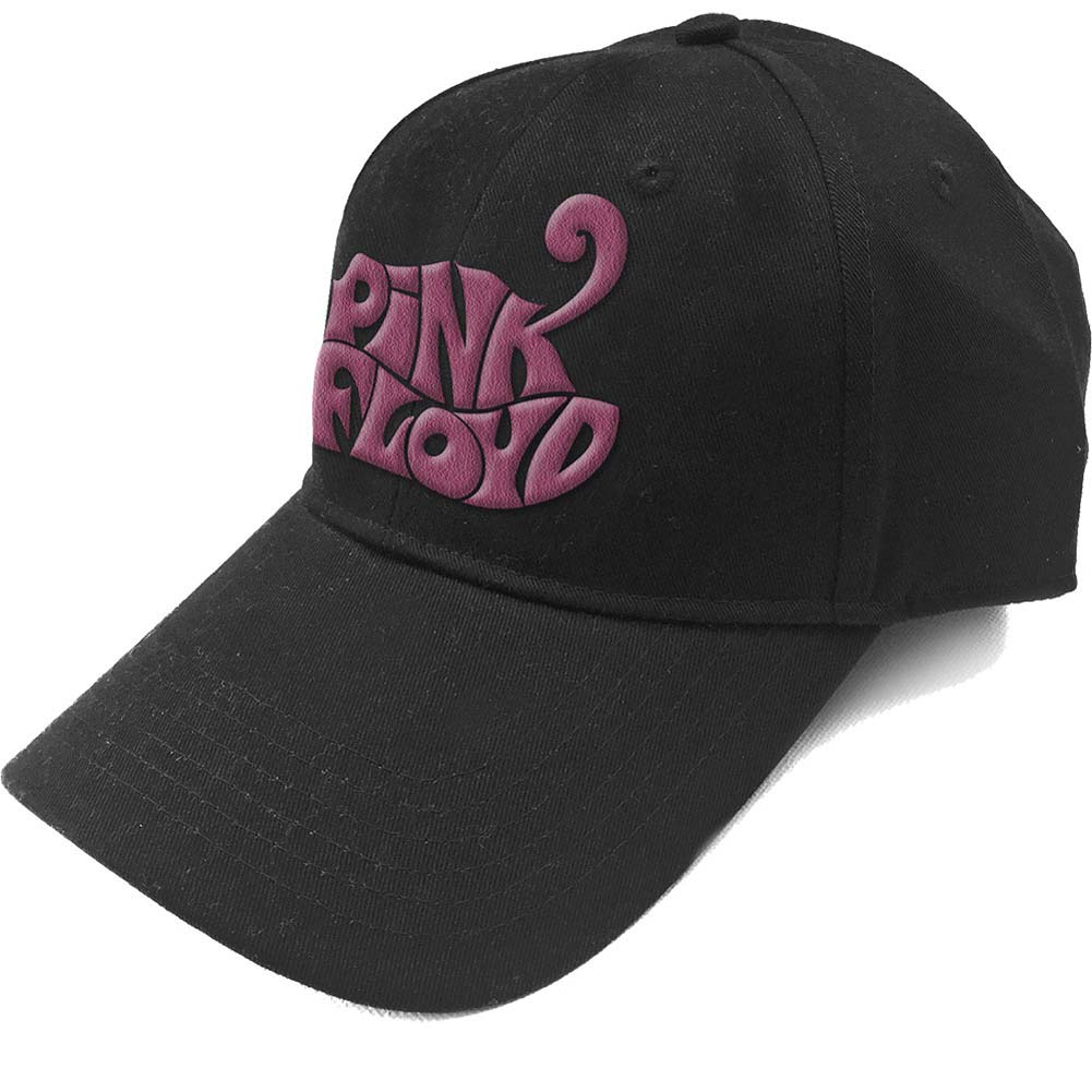 Pink Floyd Retro Swirl Logo Baseball Cap Front
