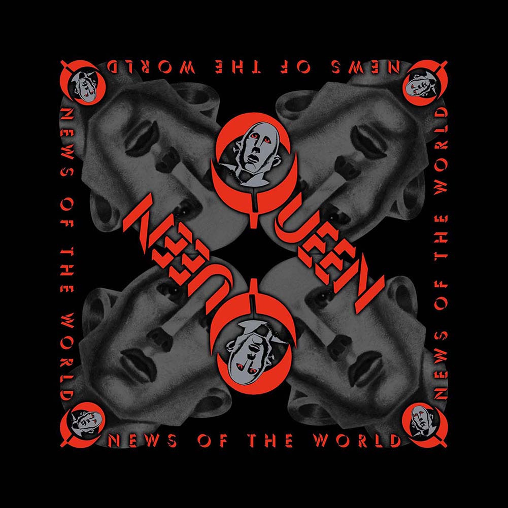 Queen News of the World Bandana Front