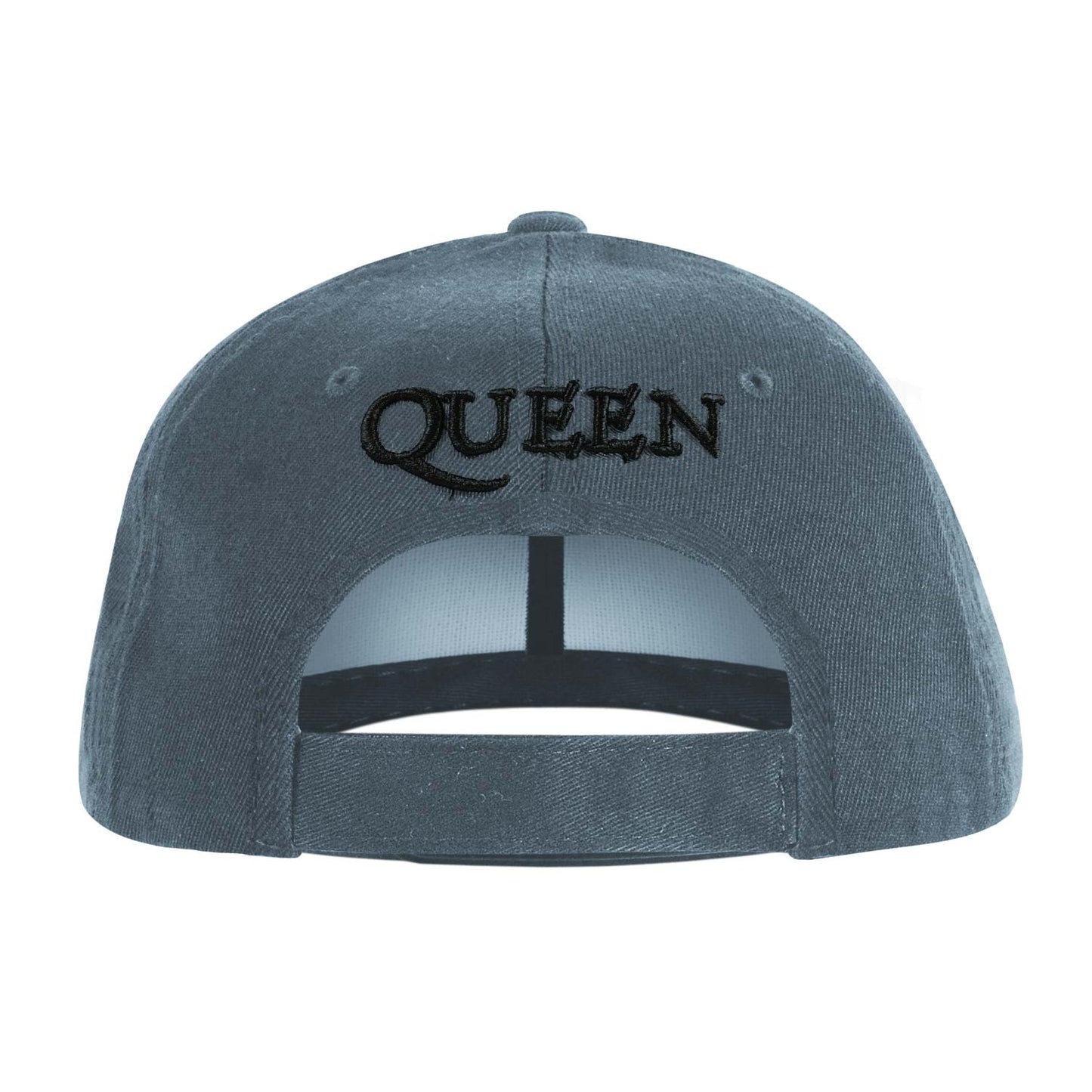 Queen Black Classic Crest Baseball Cap Back