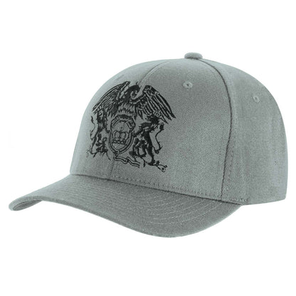 Queen Black Classic Crest Baseball Cap Front