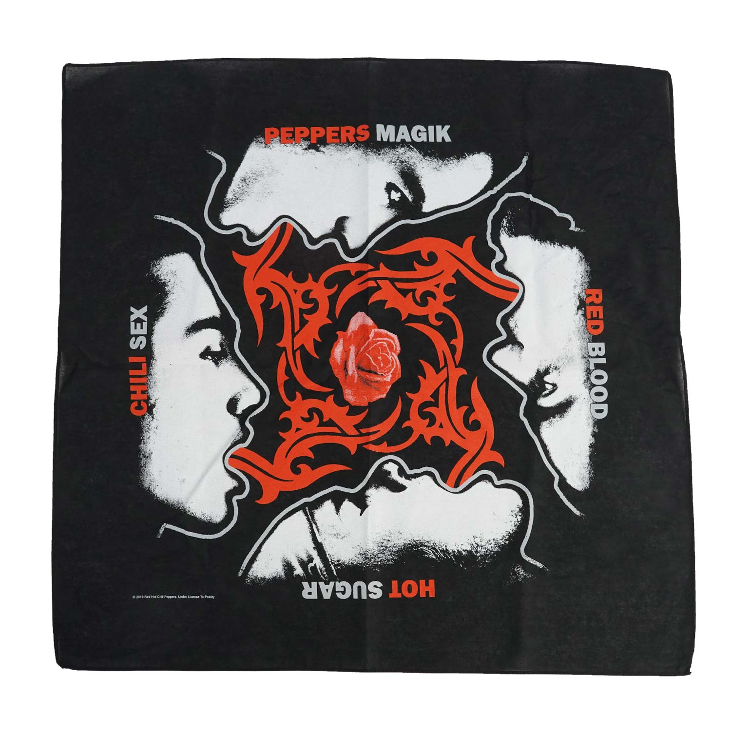 Red Hot Chili Peppers Blood Sugar Sex Magik Bandana Front
